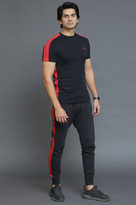 Black with Red T-Shirt