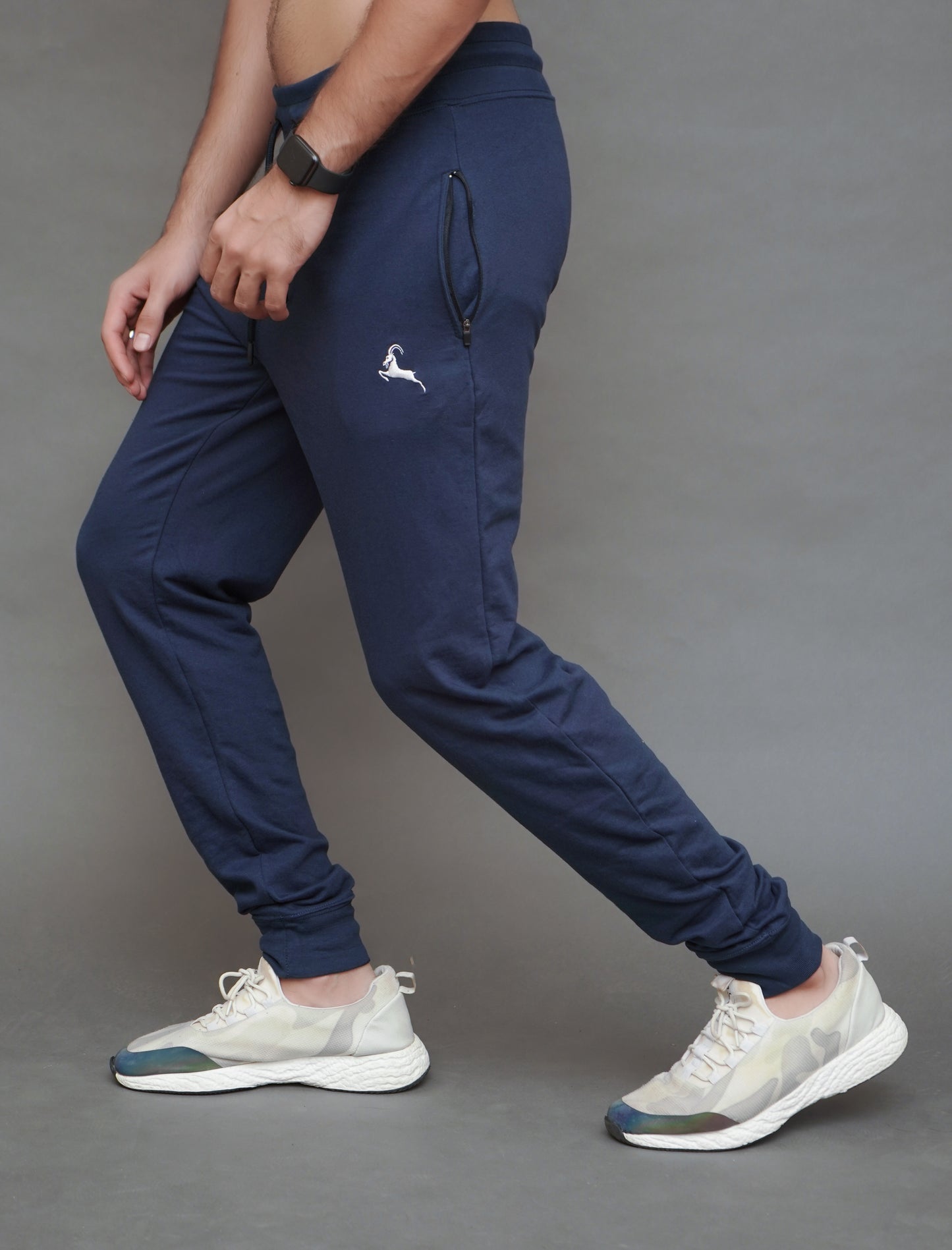 Navy Blue Jogger Pants