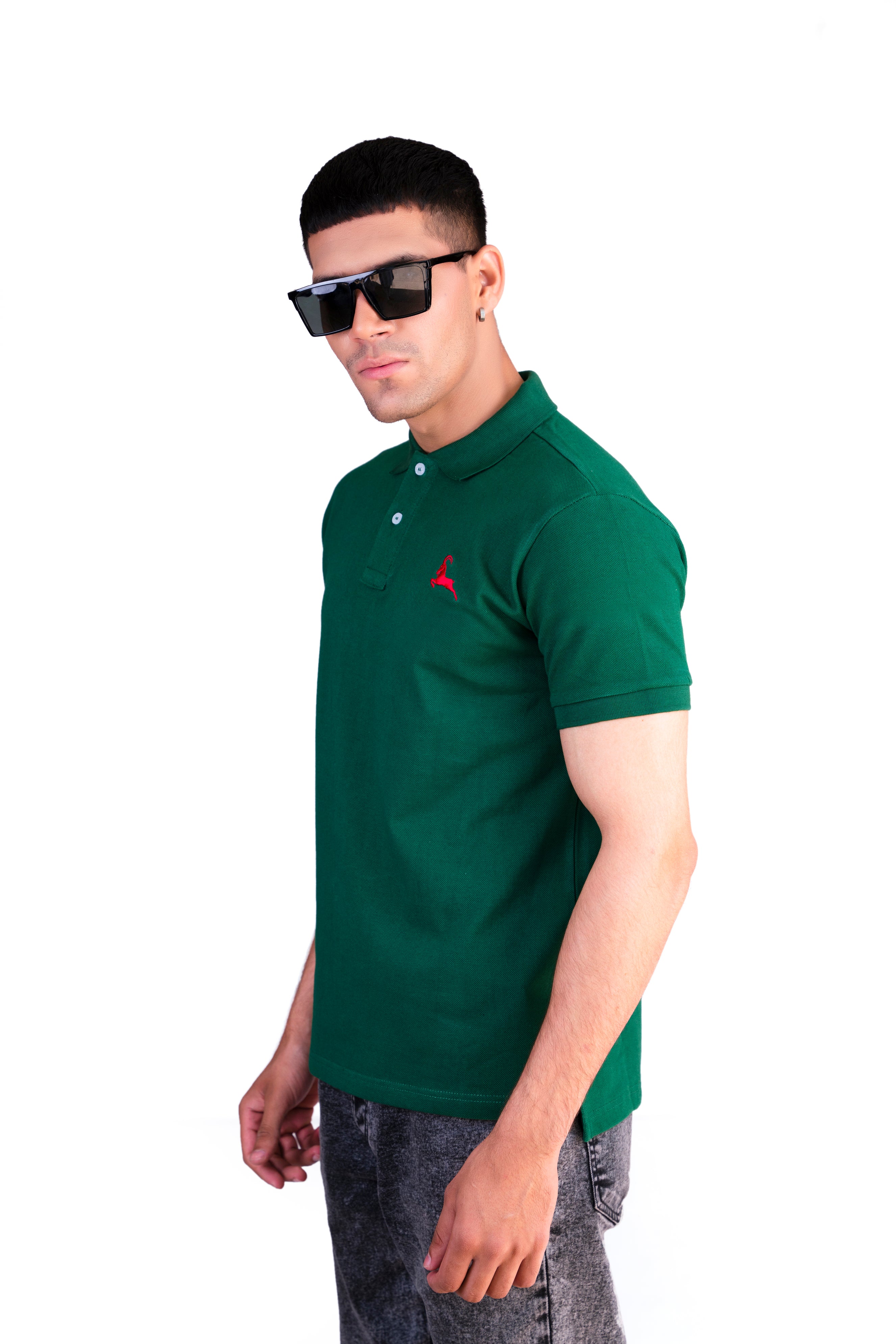 Bottle Green Polo Shirt