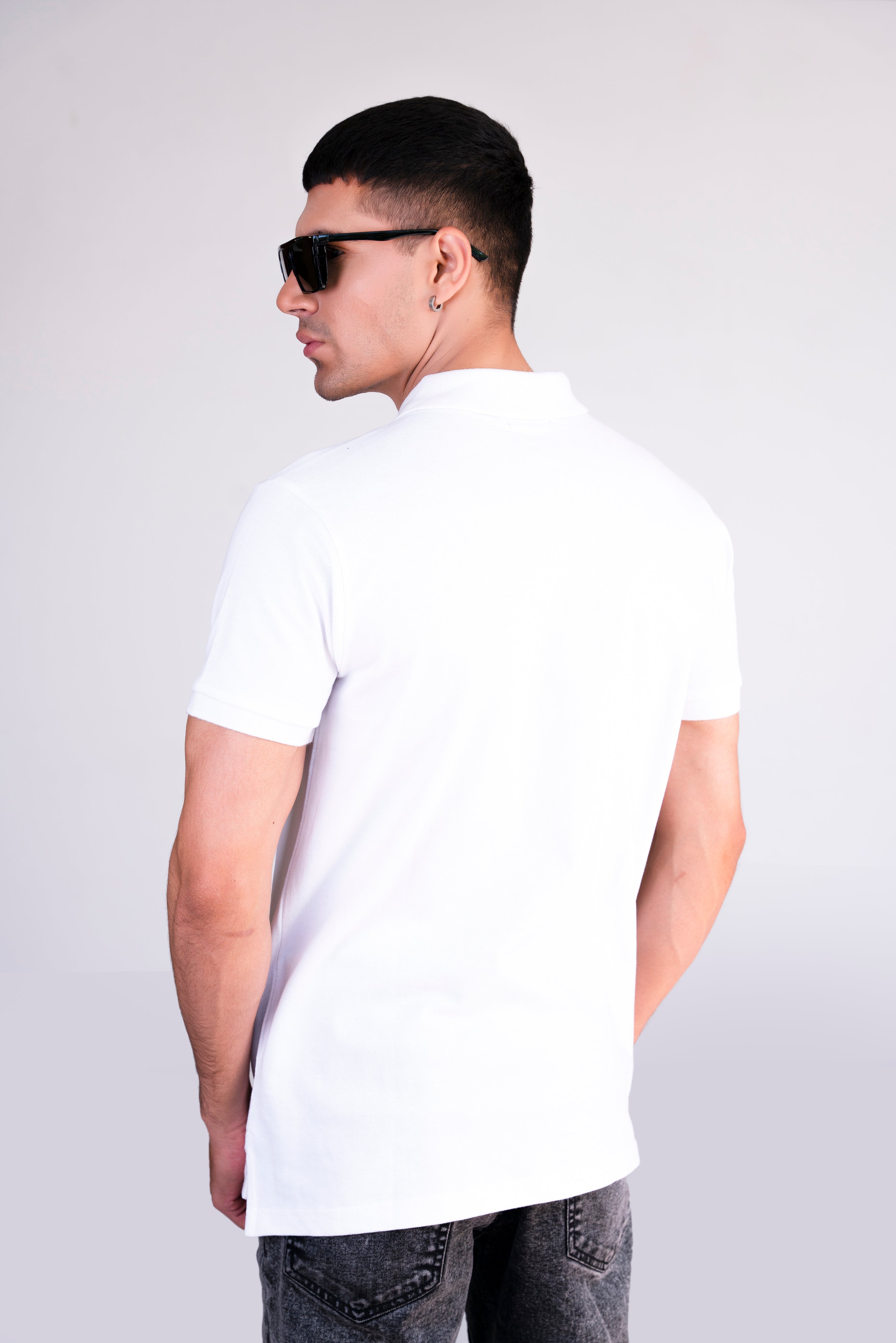 White Polo Shirt