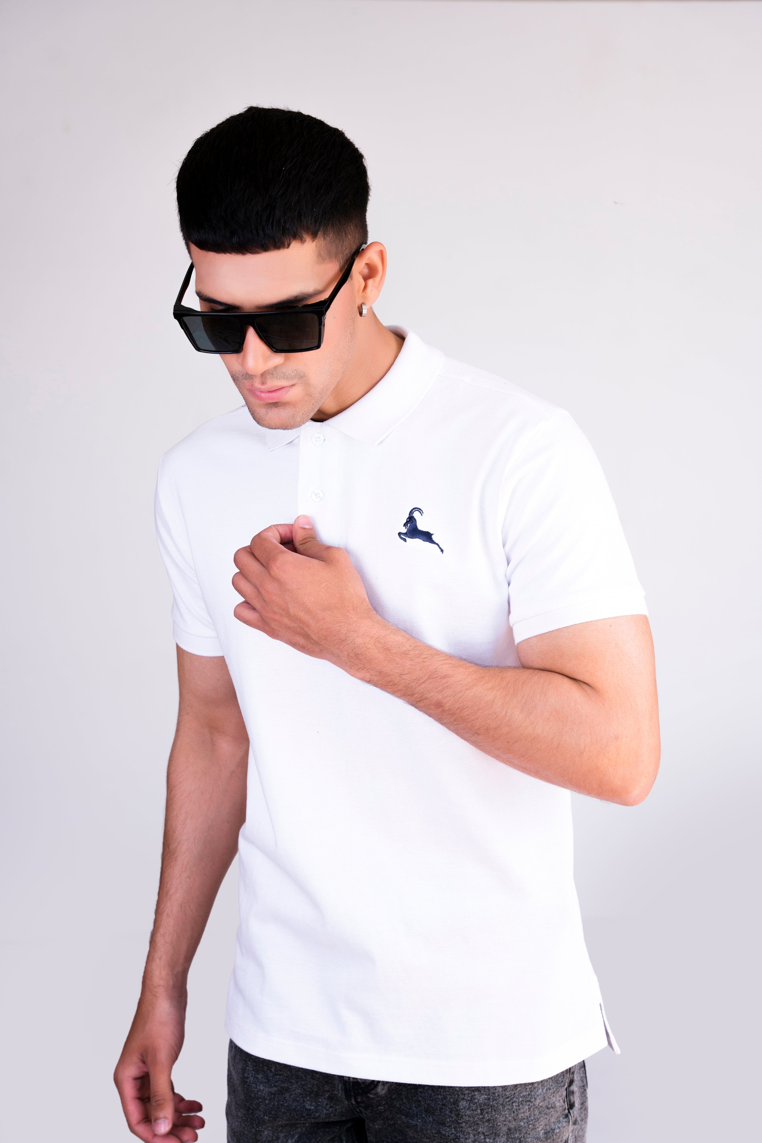 White Polo Shirt