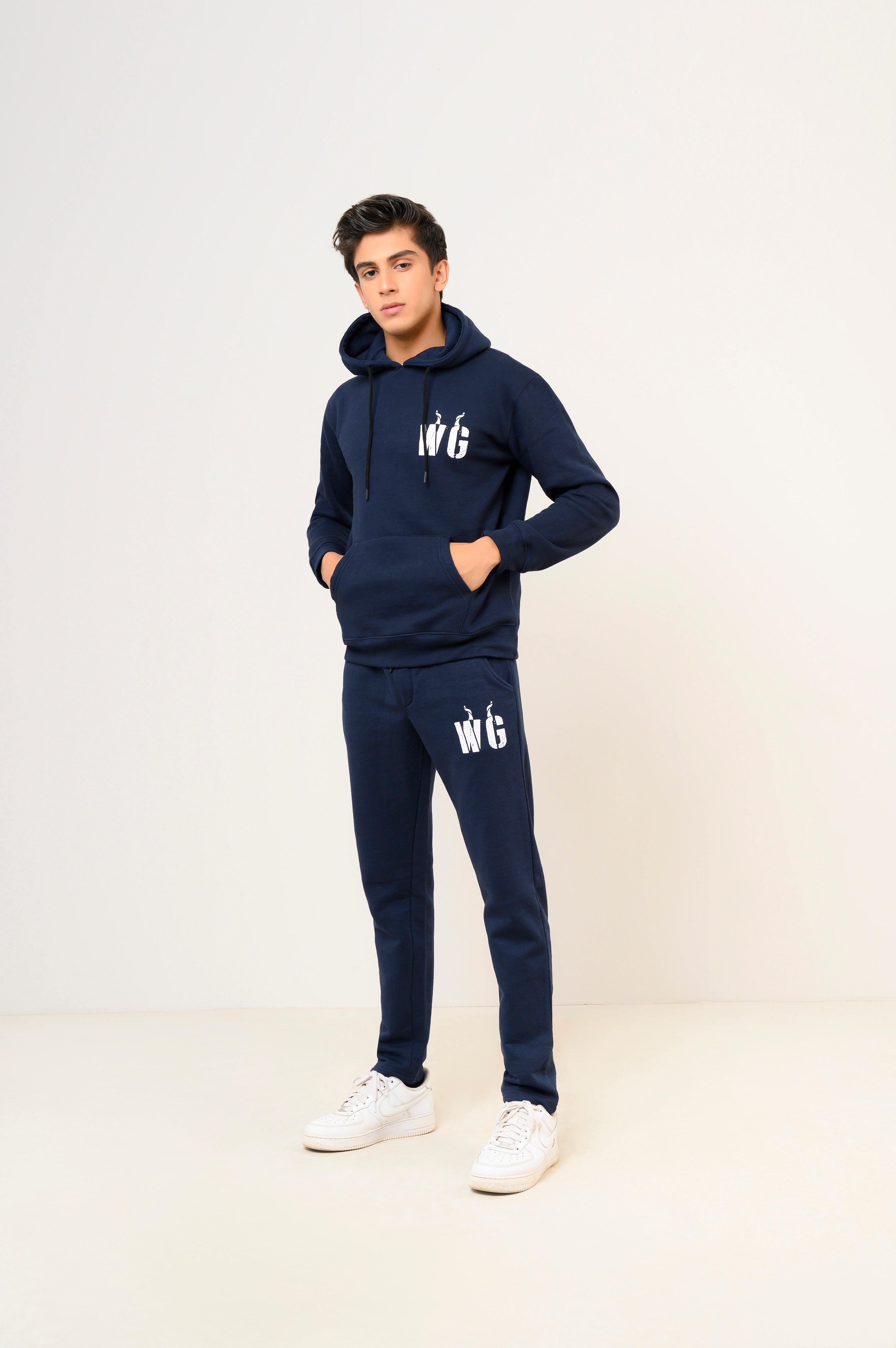 Hoodie hot sale track suit