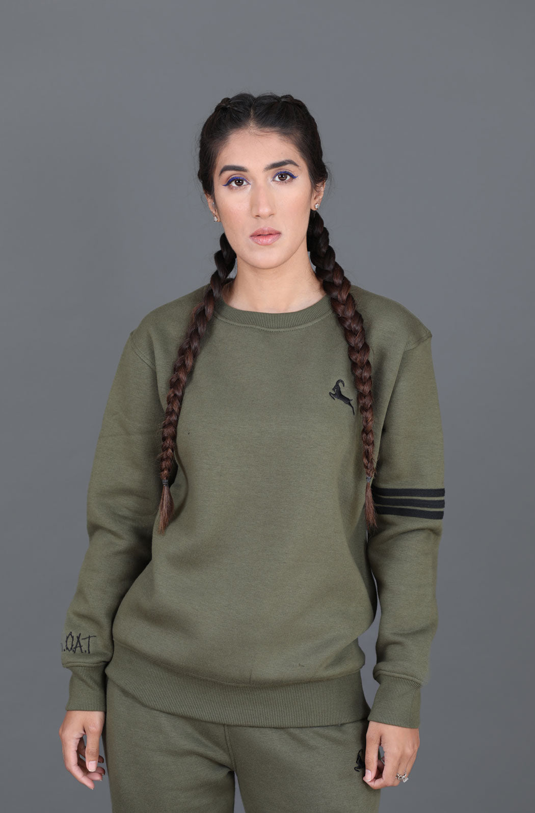 Olive Green Sweatshirt